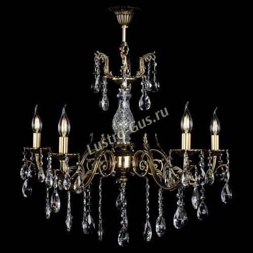 Люстра бронзовая Кассандра Алфея №5/2 журавлик в Воронеже Гусь Хрустальный