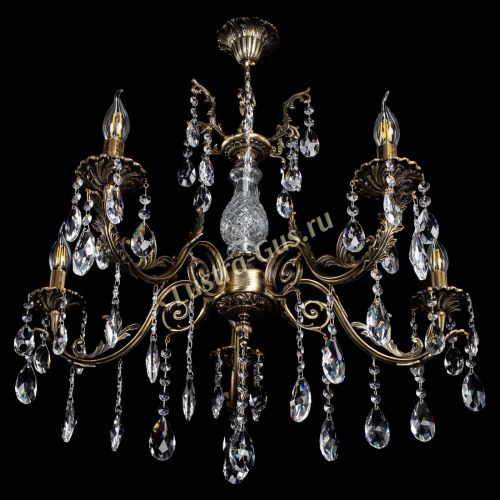 Люстра бронзовая Кассандра Алфея №5/2 журавлик в Воронеже Гусь Хрустальный