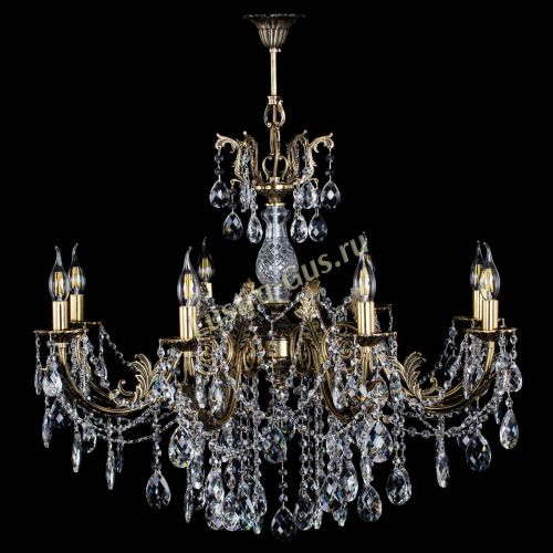 Люстра бронзовая Кассандра Алфея №8/1 баден в Воронеже Гусь Хрустальный