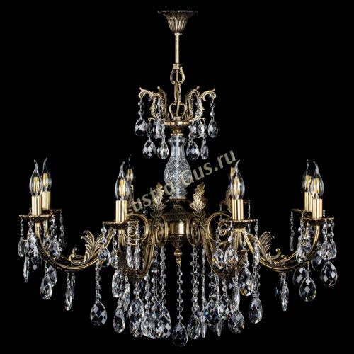 Люстра бронзовая Кассандра Алфея №8/2 баден в Воронеже Гусь Хрустальный