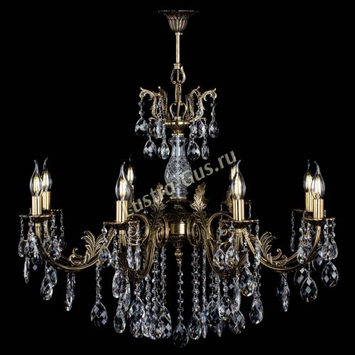 Люстра бронзовая Кассандра Алфея №8/2 баден в Воронеже Гусь Хрустальный