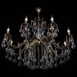 Люстра бронзовая Кассандра Алфея №8/2 шар в Воронеже