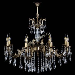  Люстра бронзовая Кассандра Алфея №8/2 журавлик