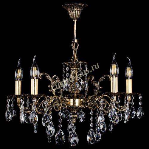 Люстра бронзовая Муза №5/2 баден в Воронеже Гусь Хрустальный