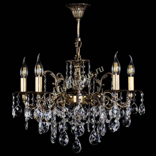 Люстра бронзовая Муза №5 баден в Воронеже Гусь Хрустальный