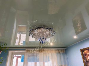 Люстра Камея №1 синяя в Воронеже отзыв и фото покупателя